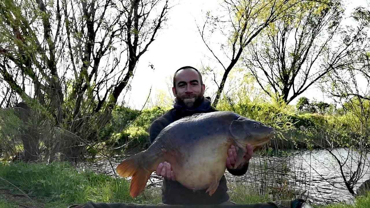 CARP FISHING ,big mirror makes the wait worth while .hdaa