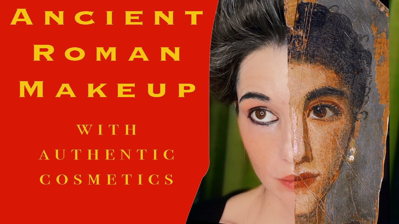 Ancient Roman Lady's Makeup - Authentic Cosmetics Historical Face - Makeup from History