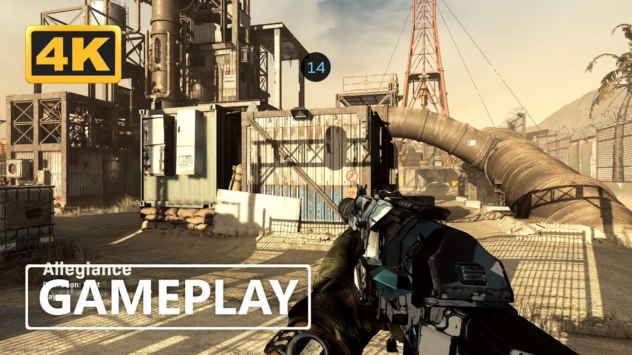 Call of Duty Modern Warfare Multiplayer RUST Gameplay 4K
