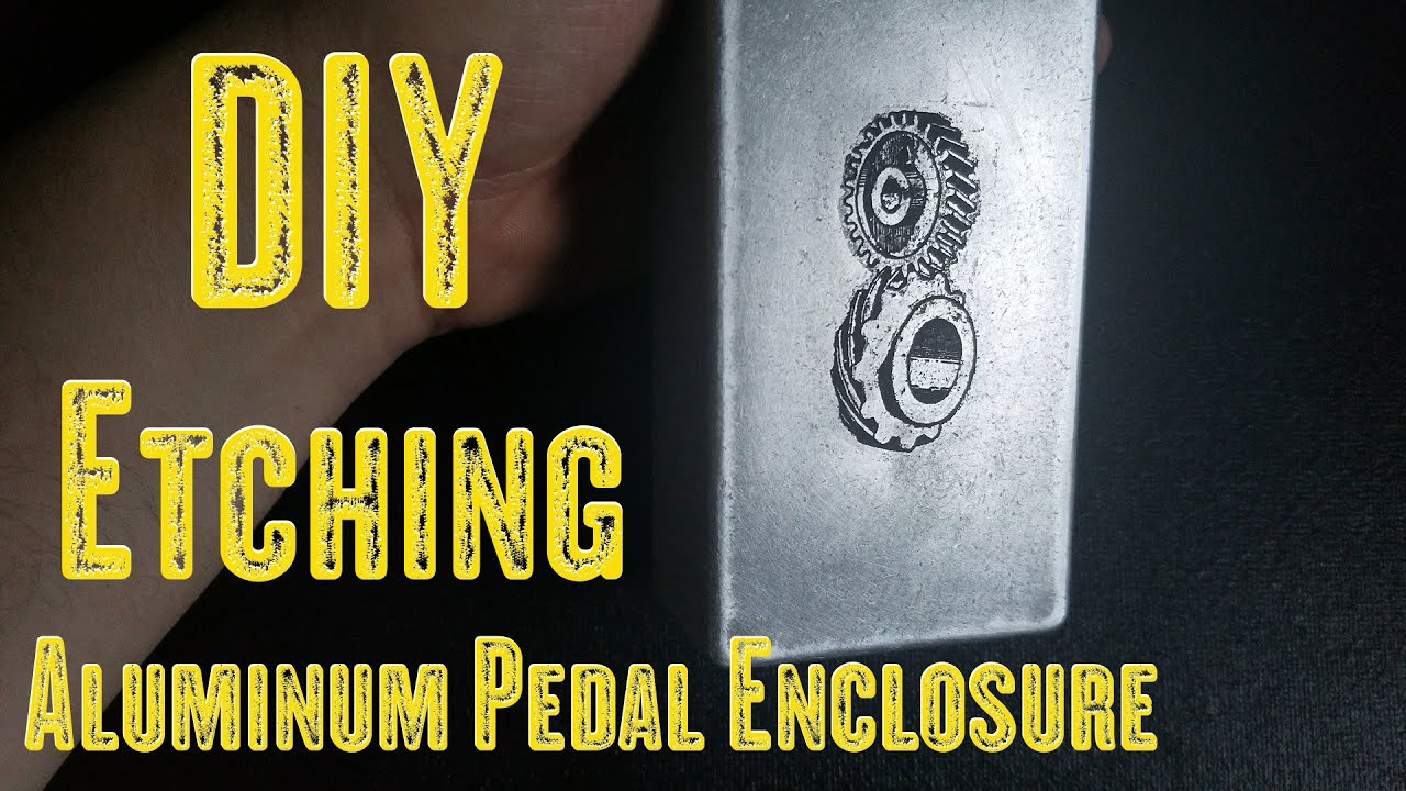 Etching an Aluminum Guitar Pedal Enclosure
