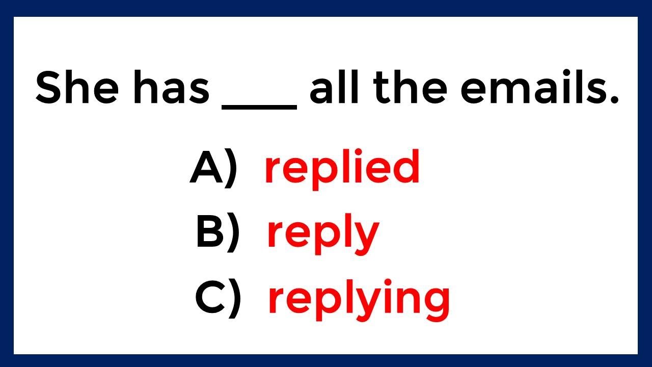 Test Your English Grammar | Can You Nail a Perfect Score?