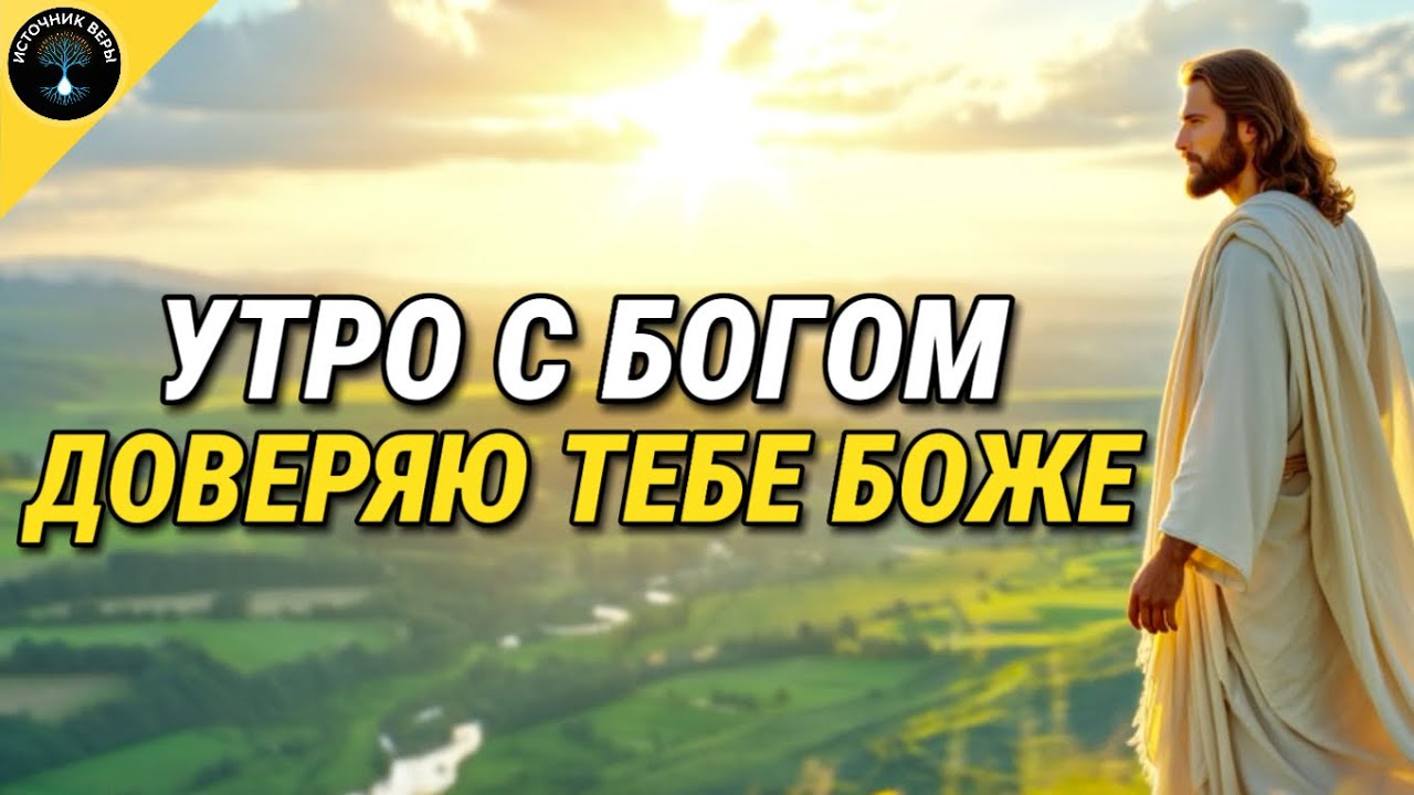 Утренняя Молитва: Доверяю тебе Боже всё в Своей Жизни