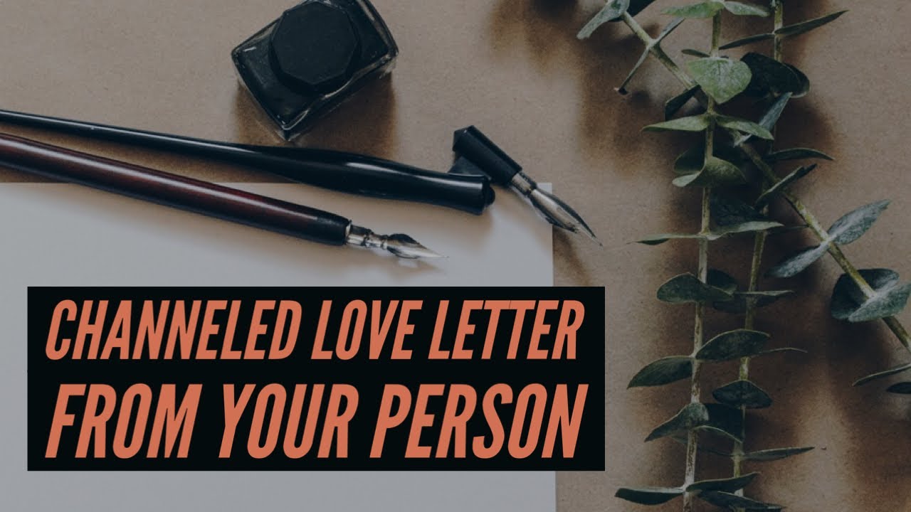 📝📬Love Letter From Your Person (plus message cards & initials)❤️Pick-A-Card Love Reading❤️
