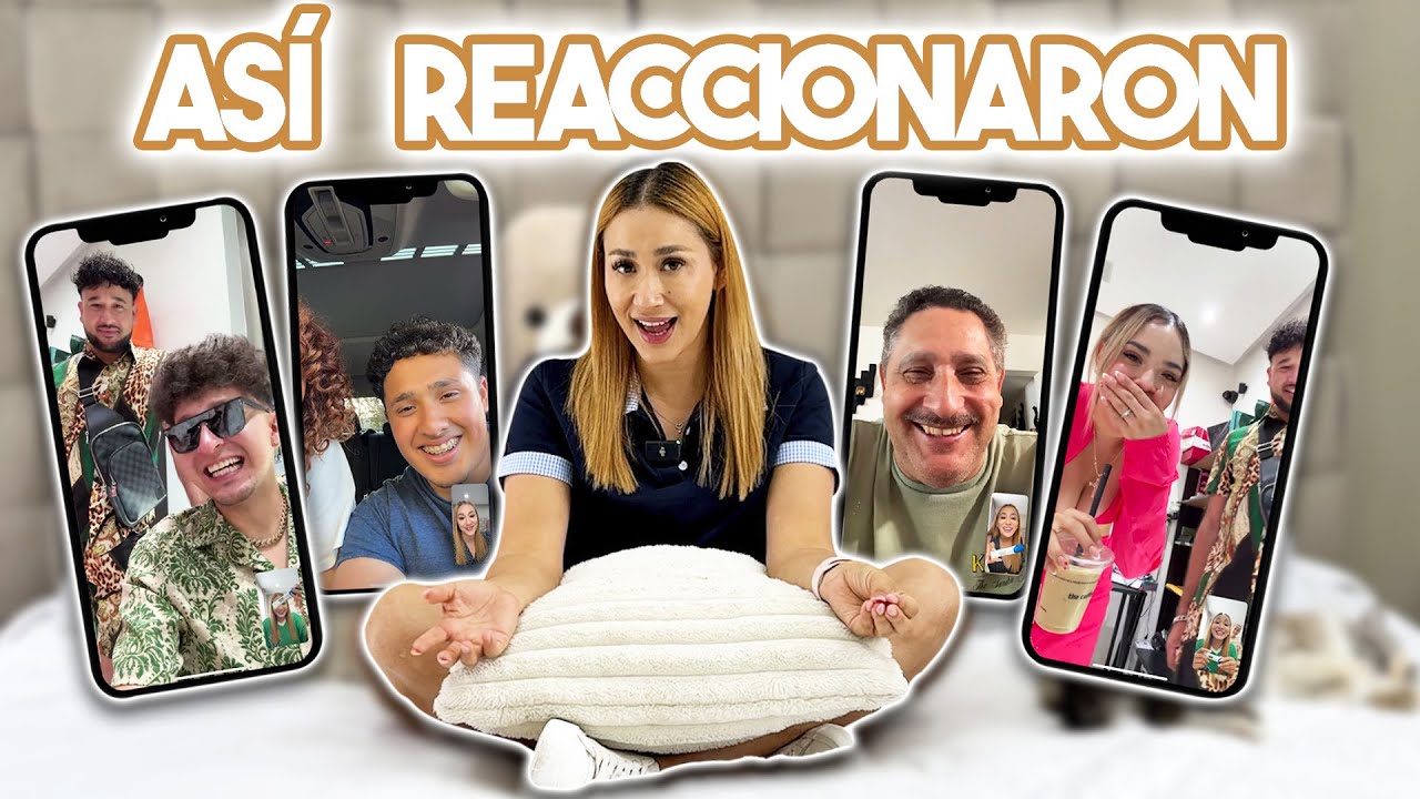 ASÍ REACCIONÓ MI FAMILIA A MI EMBARAZO 🤰🏼 