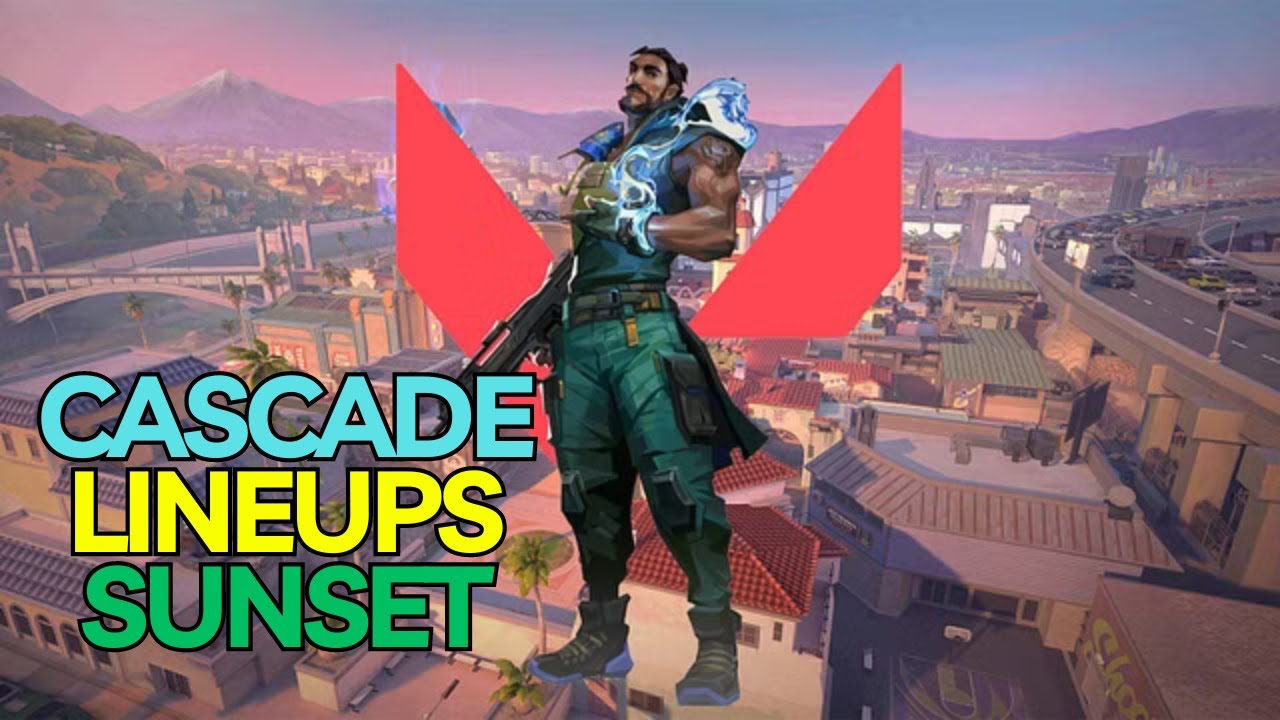 Harbor Cascade Lineups for Sunset map