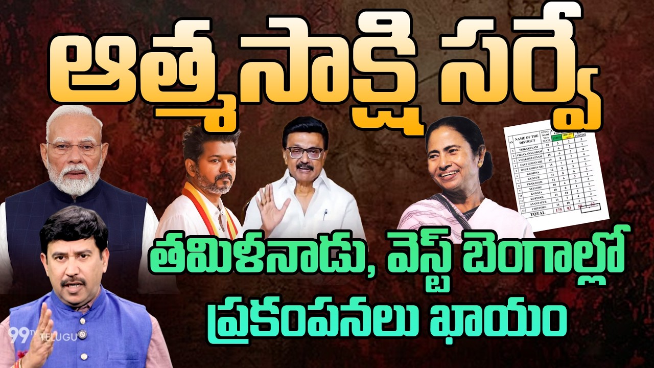 Atmasakshi Survey 2026 | 4 States Election Survey 2026 ⚠️ Massive Political Shift Coming?
