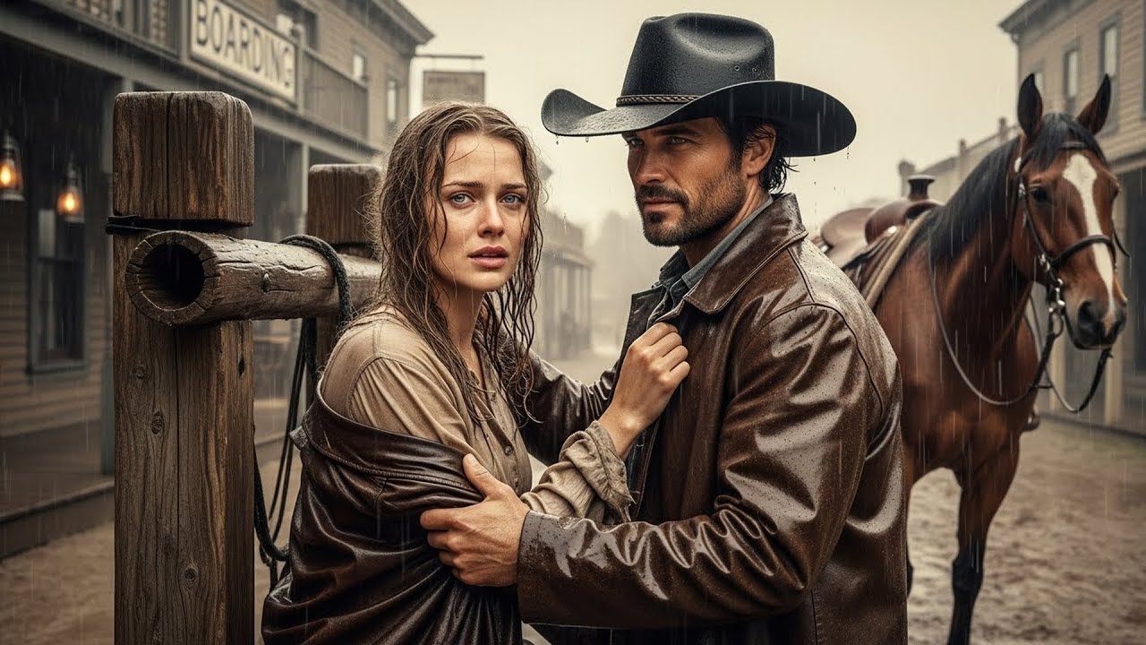 She Was Crying In The Rain With Nowhere To Go, A Cowboy Said 