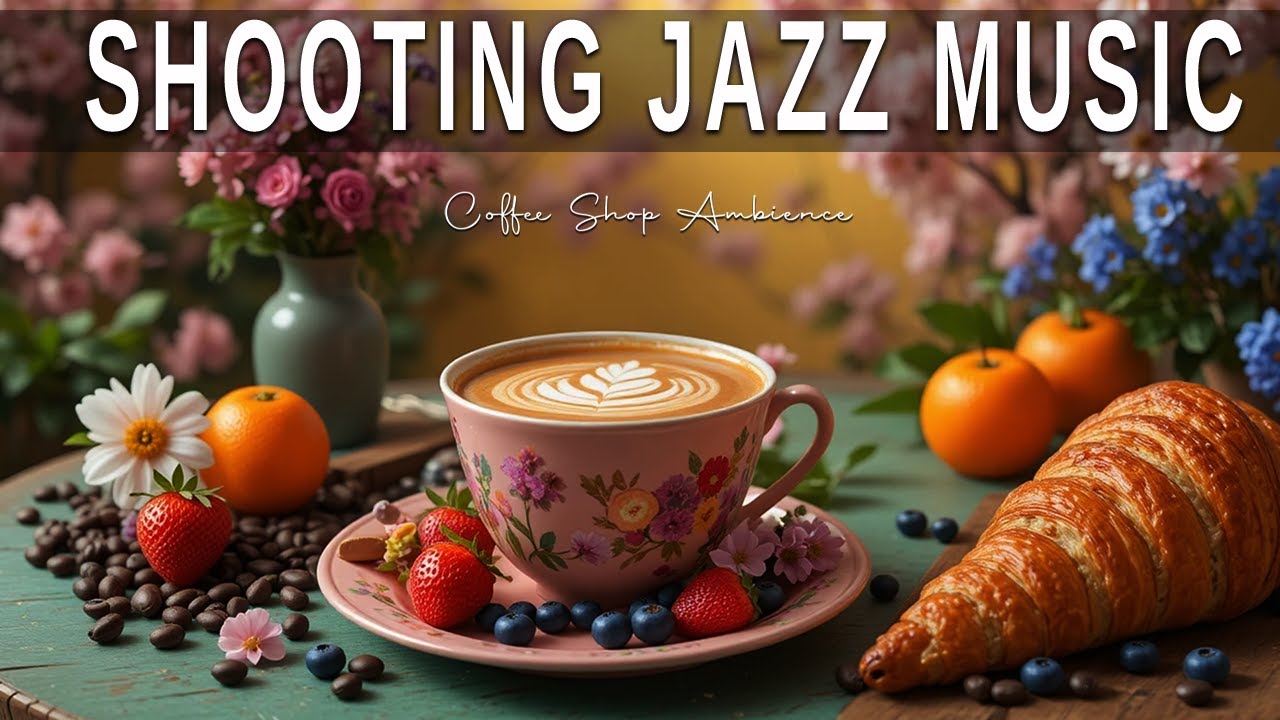 Shooting Jazz Music ☕ Bossa Nova background for  Happy Moods, Stress Relief and Holiday