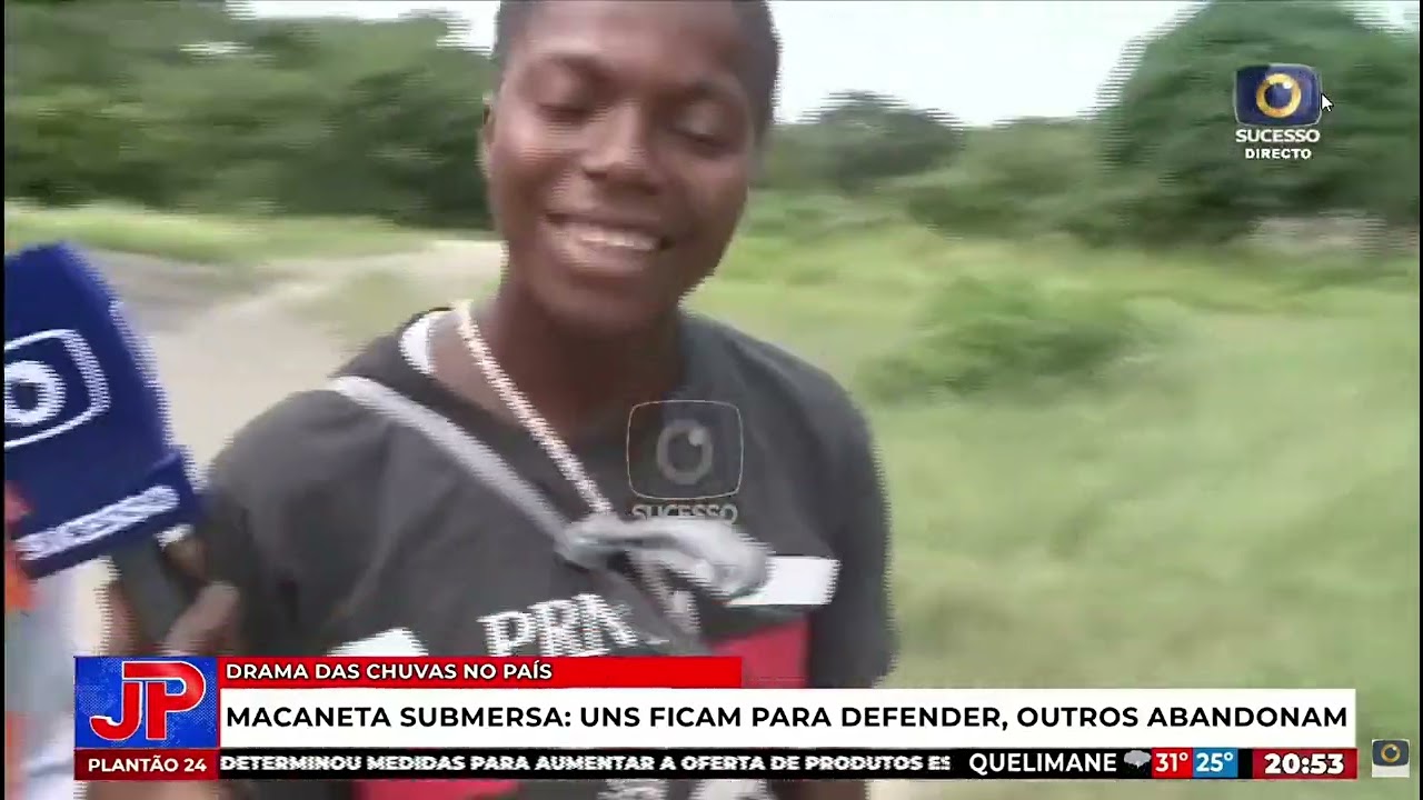 MORADORES DE MACANETA RECUSAM ABANDONAR CASAS APESAR DAS INUNDAÇÕES