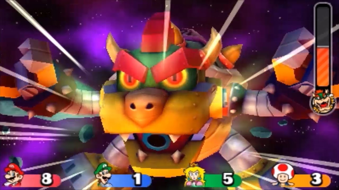 Mario Party: Star Rush - All Boss Battle Minigames