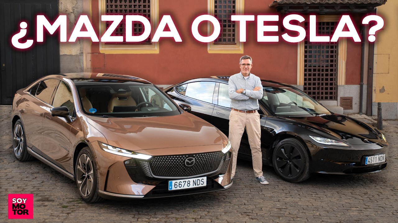 ¿SUPERA EL MAZDA 6 AL MODEL 3? | Lo contamos TODO en este vídeo | Coches SoyMotor.com