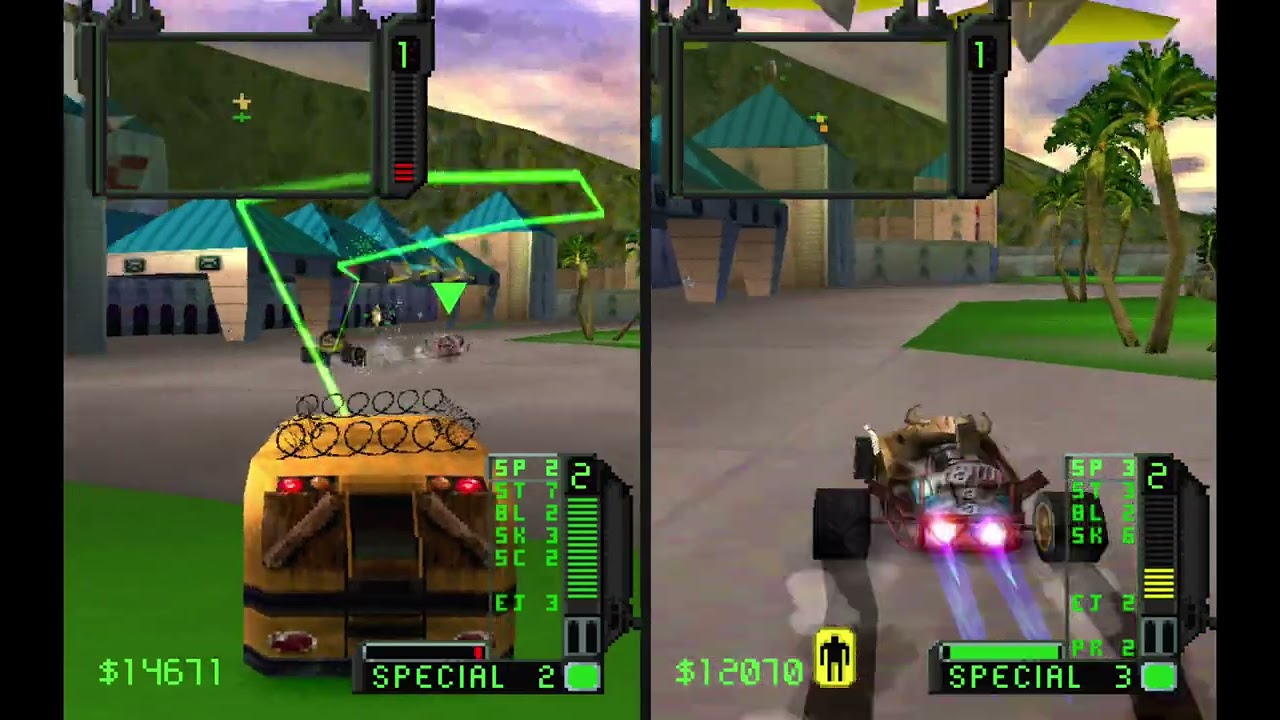 Rogue Trip 2012 - Splitscreen Multiplayer Gameplay PS1 Android - Alright Let's GO!💥