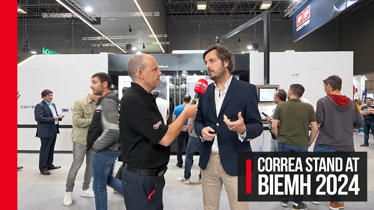 Cutting steel and attracting the crowds - CORREA at Biemh
