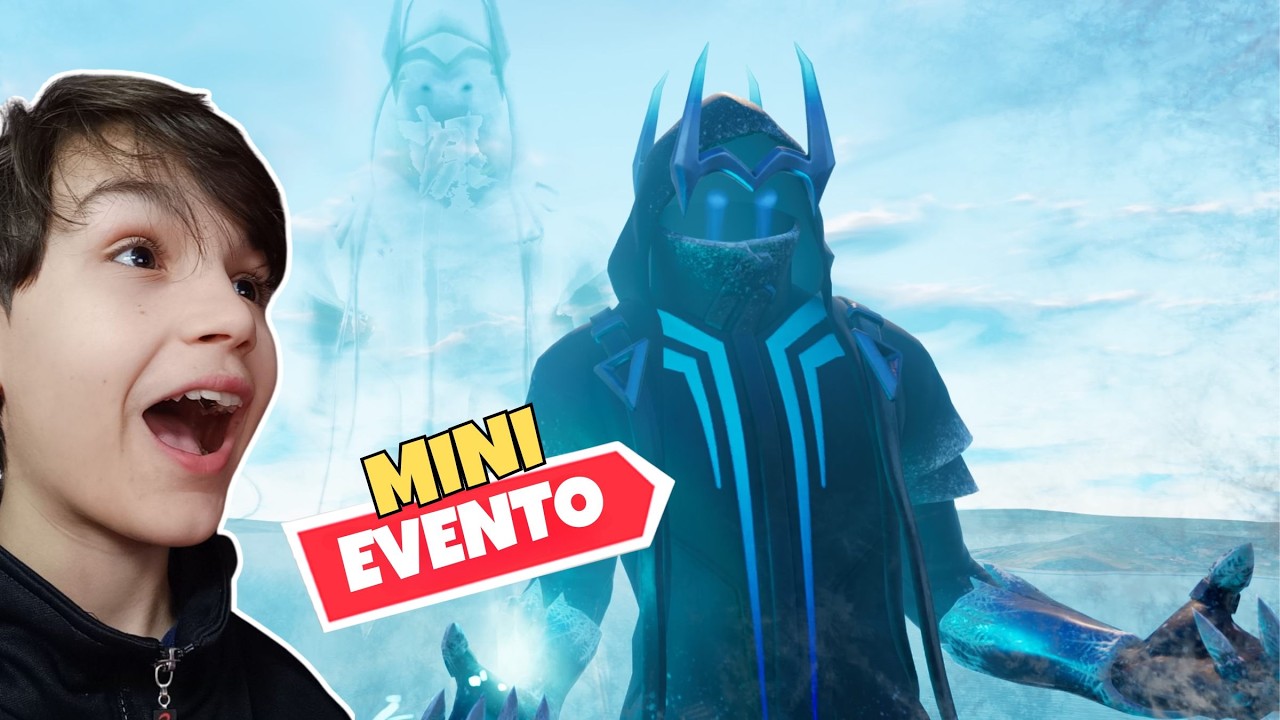 REAGISCO AL MINI EVENTO DEL RE DEI GHIACCI SU FORTNITE!! Ita