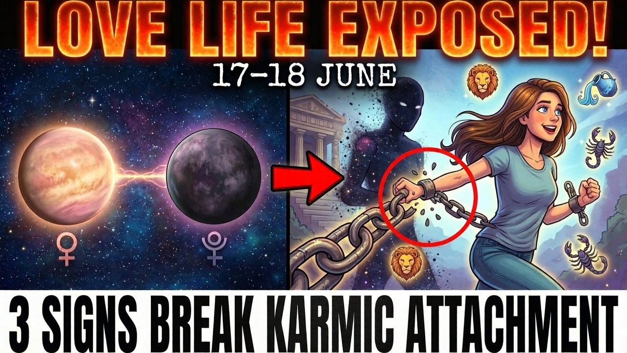 Venus Opposes Pluto: Your Love Life Gets EXPOSED - 3 Signs Break a Karmic Attachment (June 17)