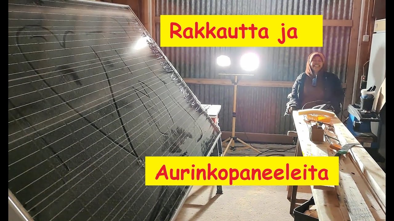 Teline aurinkopaneelille