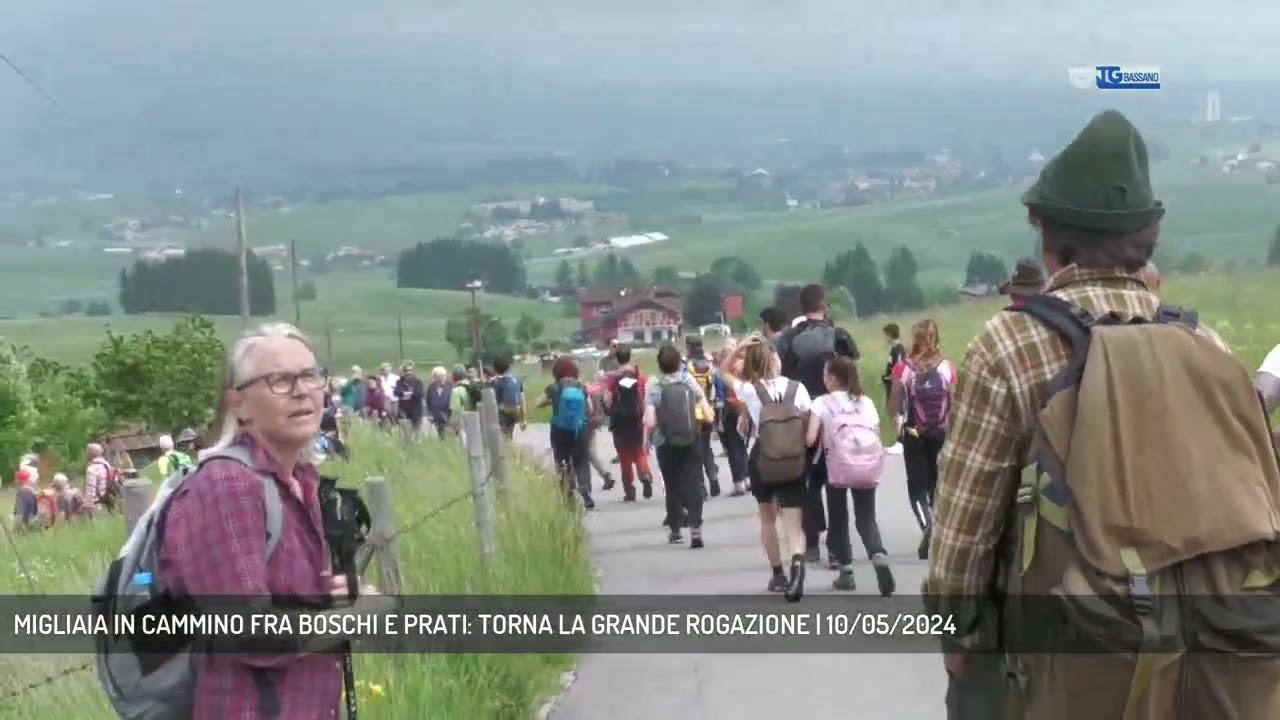 MIGLIAIA IN CAMMINO FRA BOSCHI E PRATI: TORNA LA GRANDE ROGAZIONE | 10/05/2024