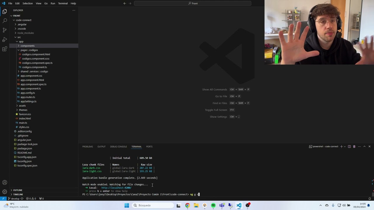 Frontend | C&oacute;mo crear nueva p&aacute;gina | Curso Web/App de 0 a Experto