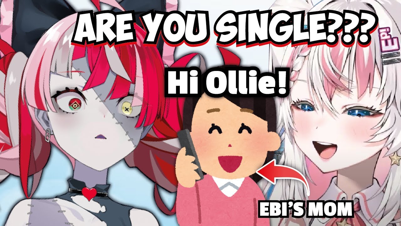 Ollie immediately asked this after Ebi's Mom say hi to her...