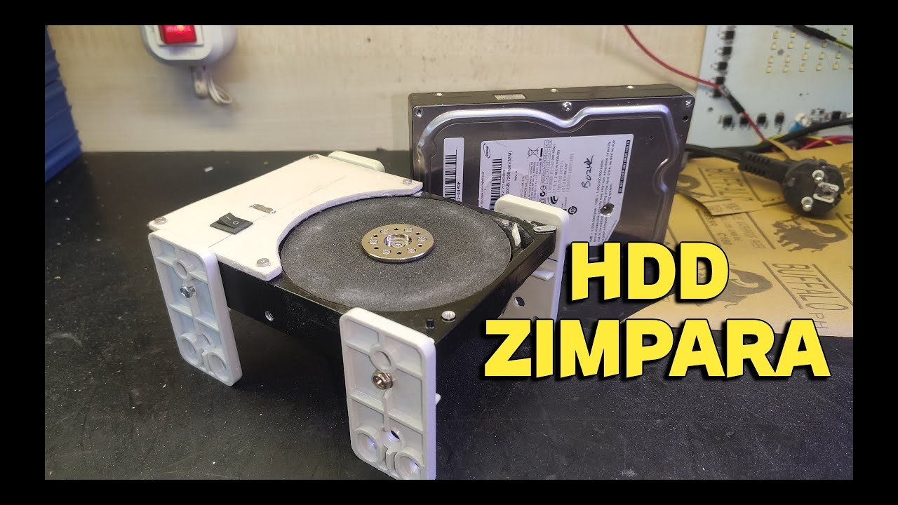 Hard Disk'ten Zımpara / ESC ve Sürücü Kullanmadan Harddisk Çalıştırma (Nasıl Yapılır)