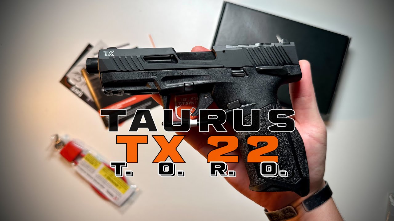 Распаковка - Taurus TX22 T.O.R.O.