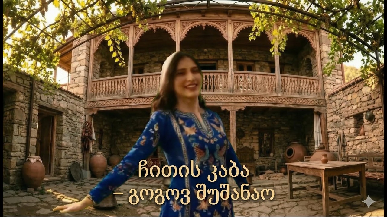 🌹 ჩითის კაბა — გოგოვ შუშანაო | 🎶 ახალი ქართული სიმღერა