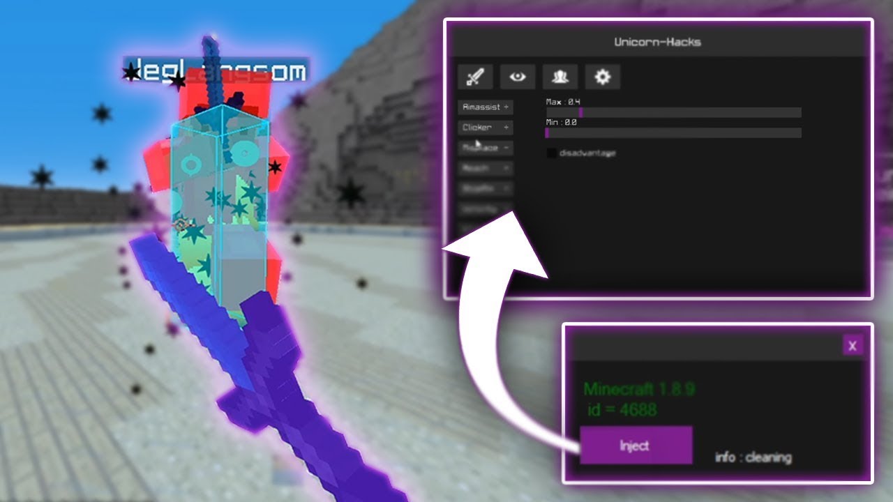 💣 MINECRAFT GHOST 💣 ✅ MISPLACE & REACH & 0 KB ✅