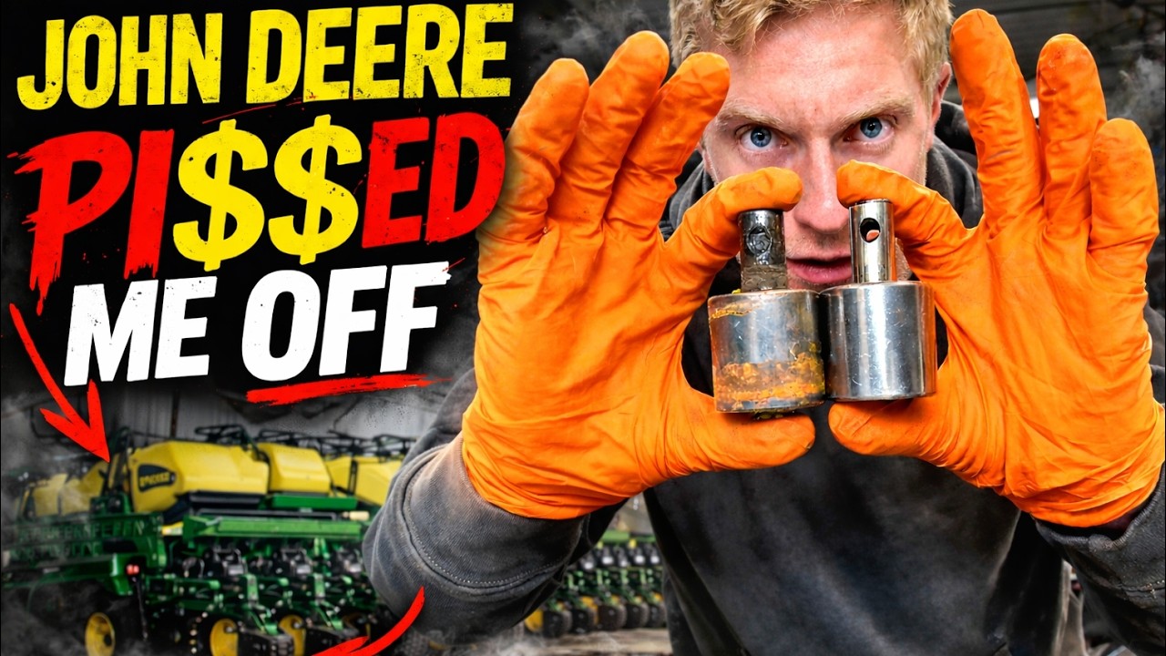 Компания John Deere меня просто бесит... Ремонт сеялки, часть 1.