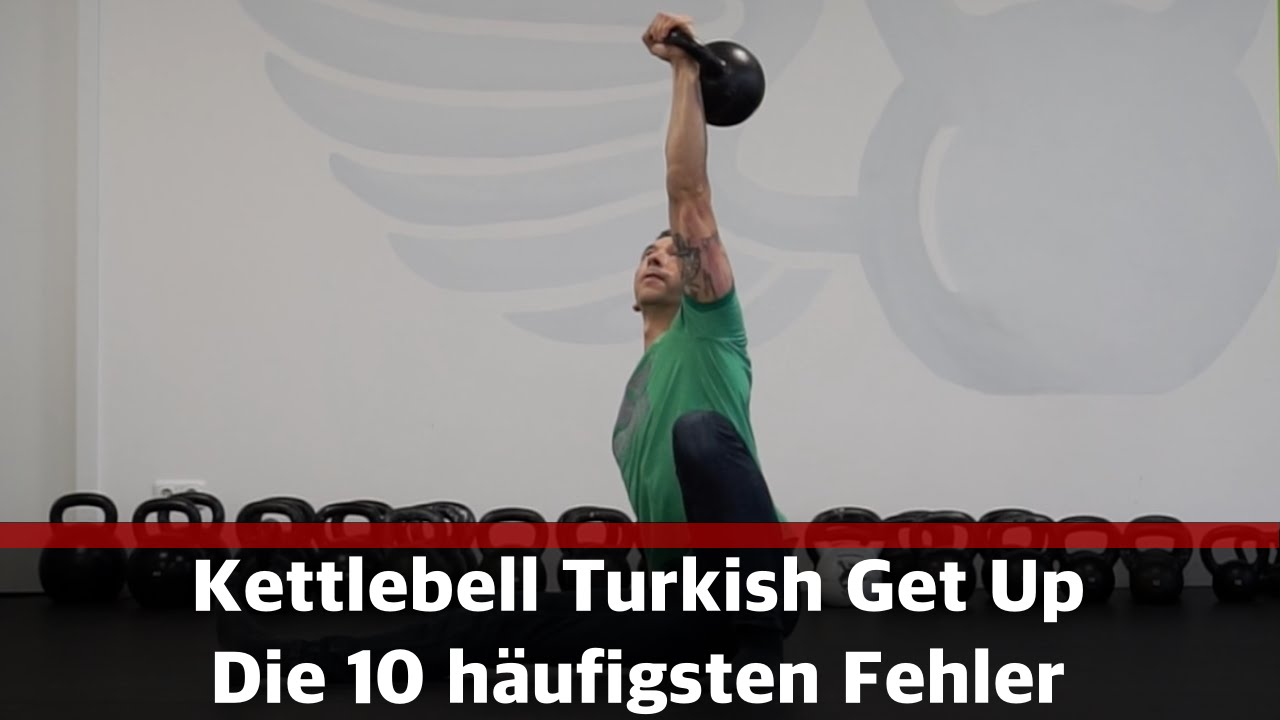 Die 10 häufigsten Fehler beim Turkish Get Up mit Kettlebell - Personal Training Erfurt