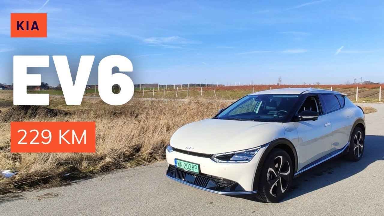 Kia EV6 z deklarowanym zasięgiem ponad 500 km