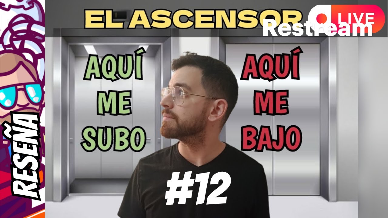 EL ASCENSOR #12 - CÓMICS A LOS QUE ME SUBO, CÓMICS DE LOS QUE ME BAJO. EN DIRECTO