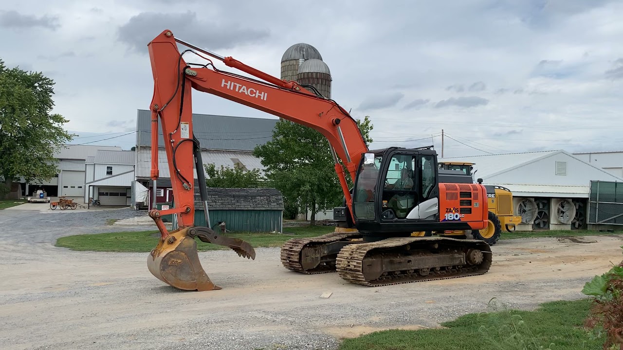 2018 Hitachi ZX180 Excavator for sale