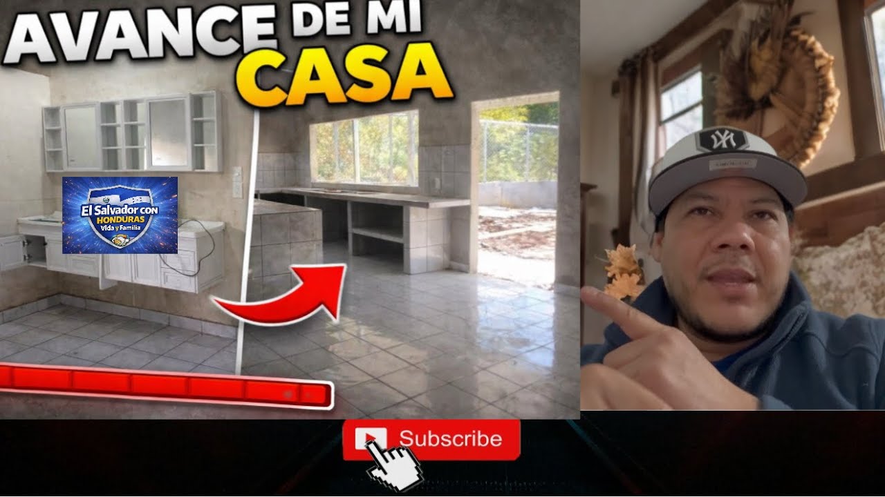 Avance de la Construcción de nuestra casa en El Salvador🇸🇻🇭🇳 Ya empezaron a trabajar en el piso🙏🏻
