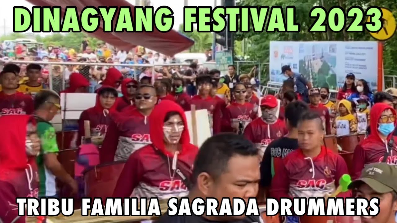 TRIBU FAMILIA SAGRADA DRUMMERS DINAGYANG FESTIVAL 2023 #dinagyang2023