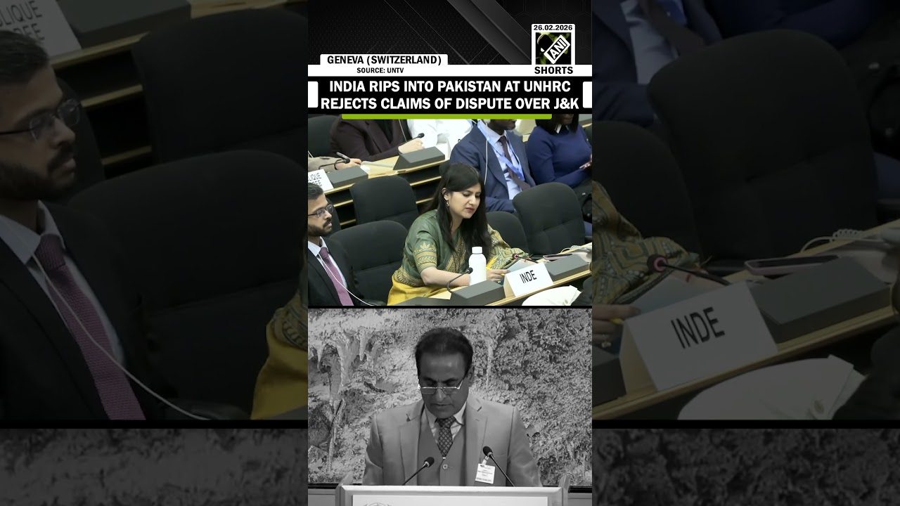 &lsquo;Living in la la land...&rsquo; India rips into Pakistan at UNHRC, points to J&K&rsquo;s development |Must Watch