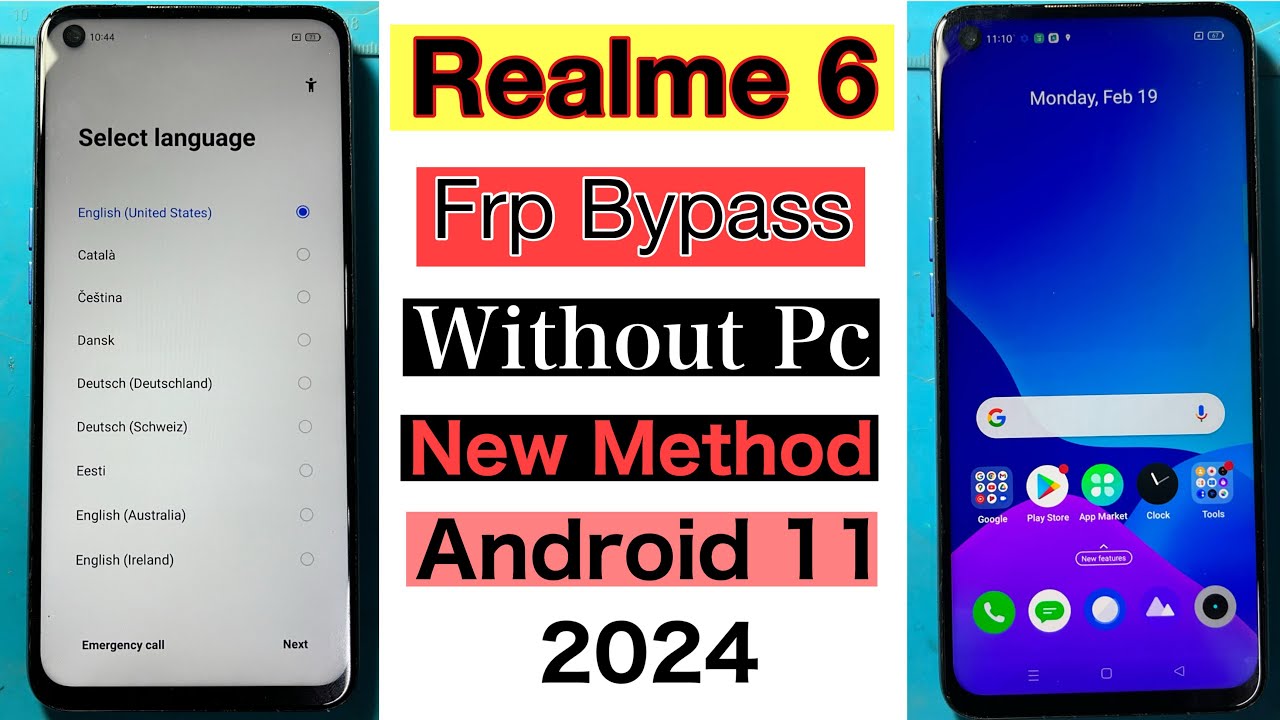 Realme 6 Frp Bypass | Without Pc | Android 11 | Realme 6 Google Account Lock Reset New Method 2024