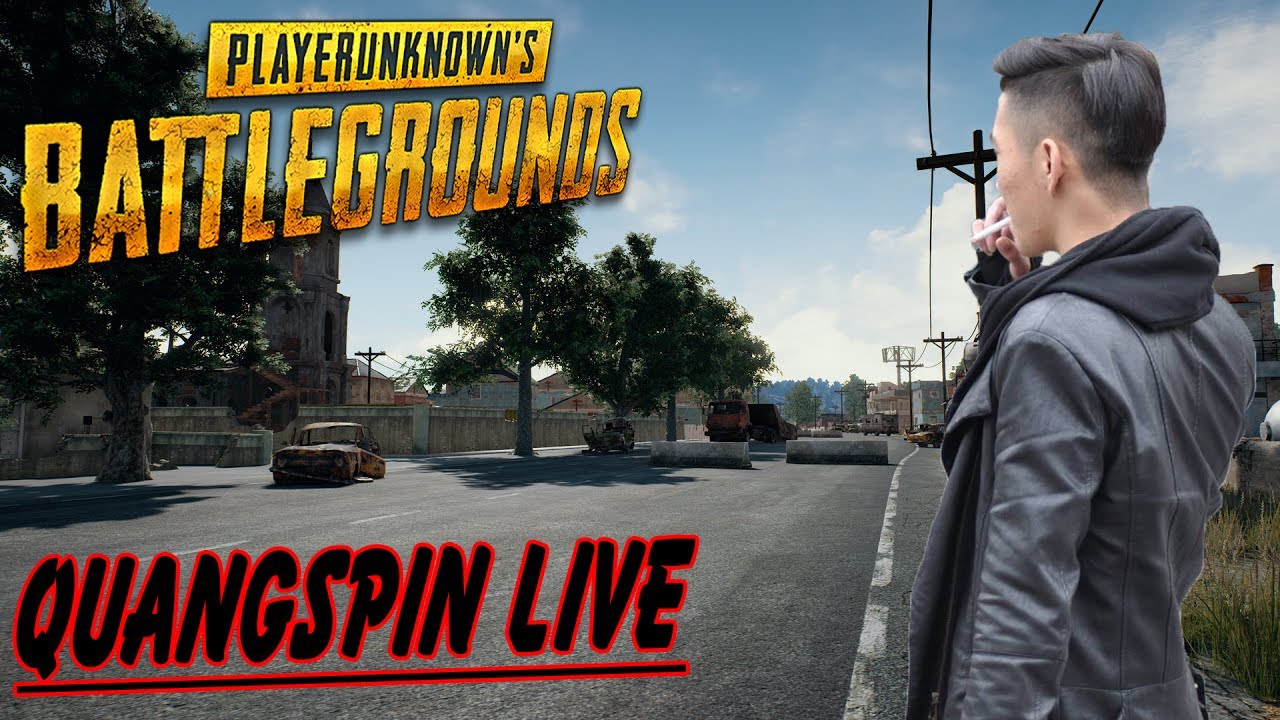 🔴QuangSpin Live PUBG | SOLO CẦM CHẢO PHANG VỠ ĐẦU 100 THẰNG