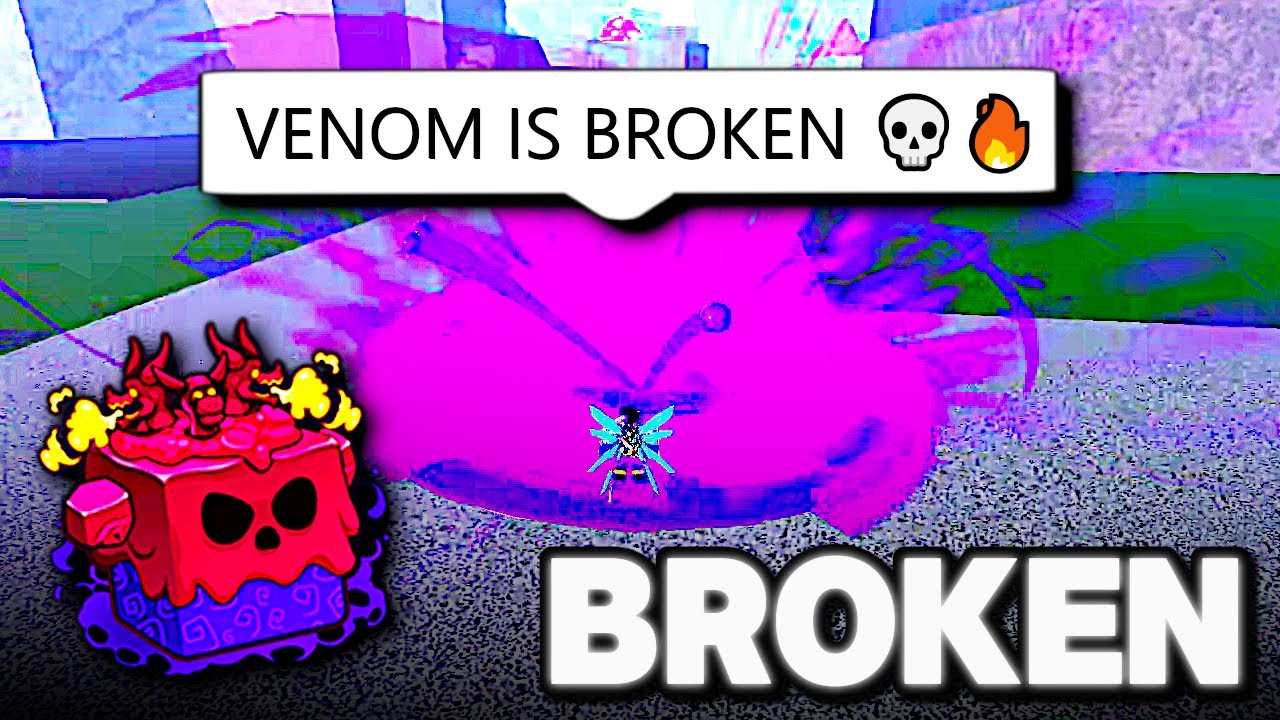 VENOM IS BROKEN 💀🔥 | Blox Fruits
