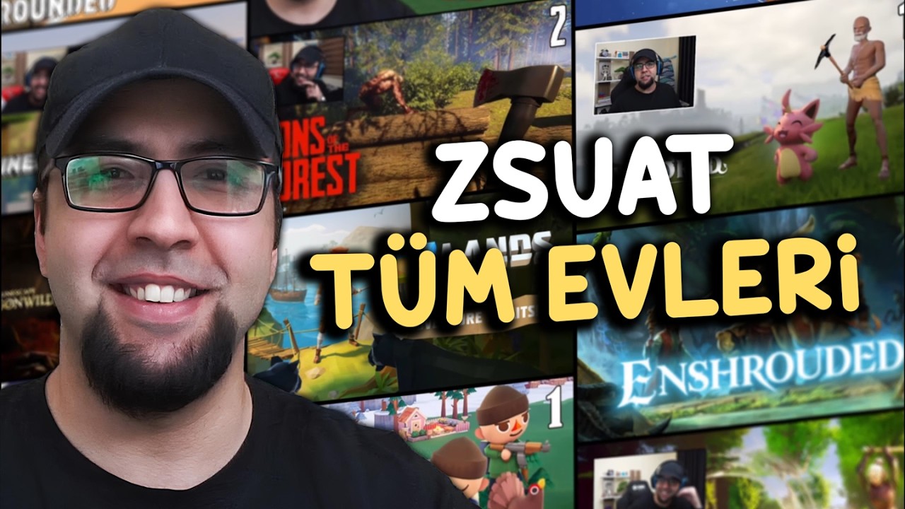 Survival Oyunlarında Yaptığımız Bütün Evler!