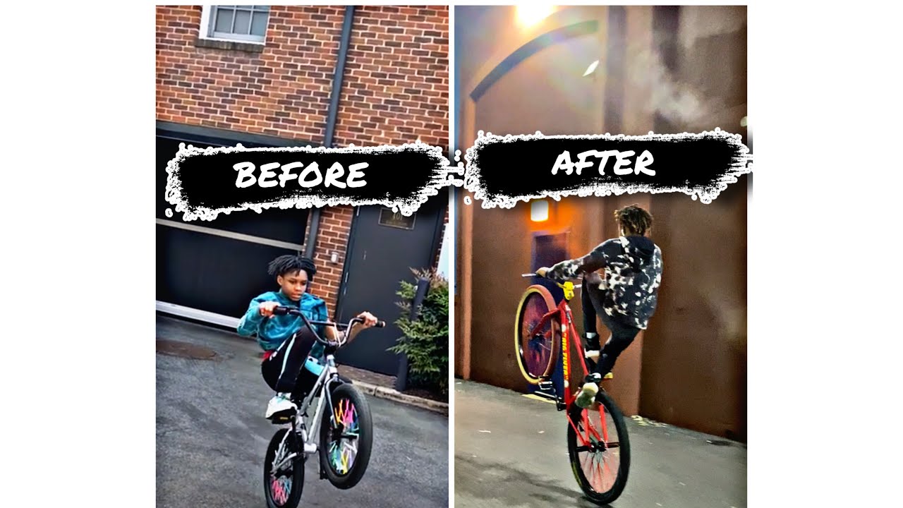 Swervioo 10th Month Wheelie Progression