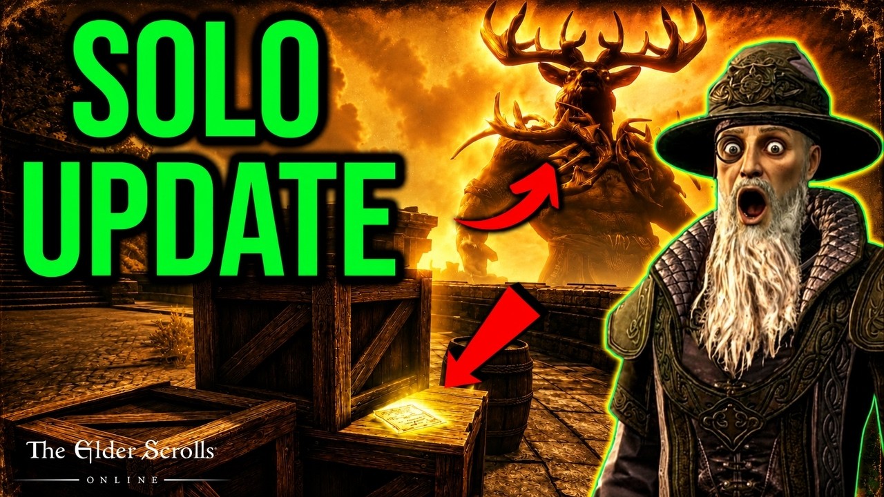 ESO Update 51: Solo Players Get a Huge Surprise