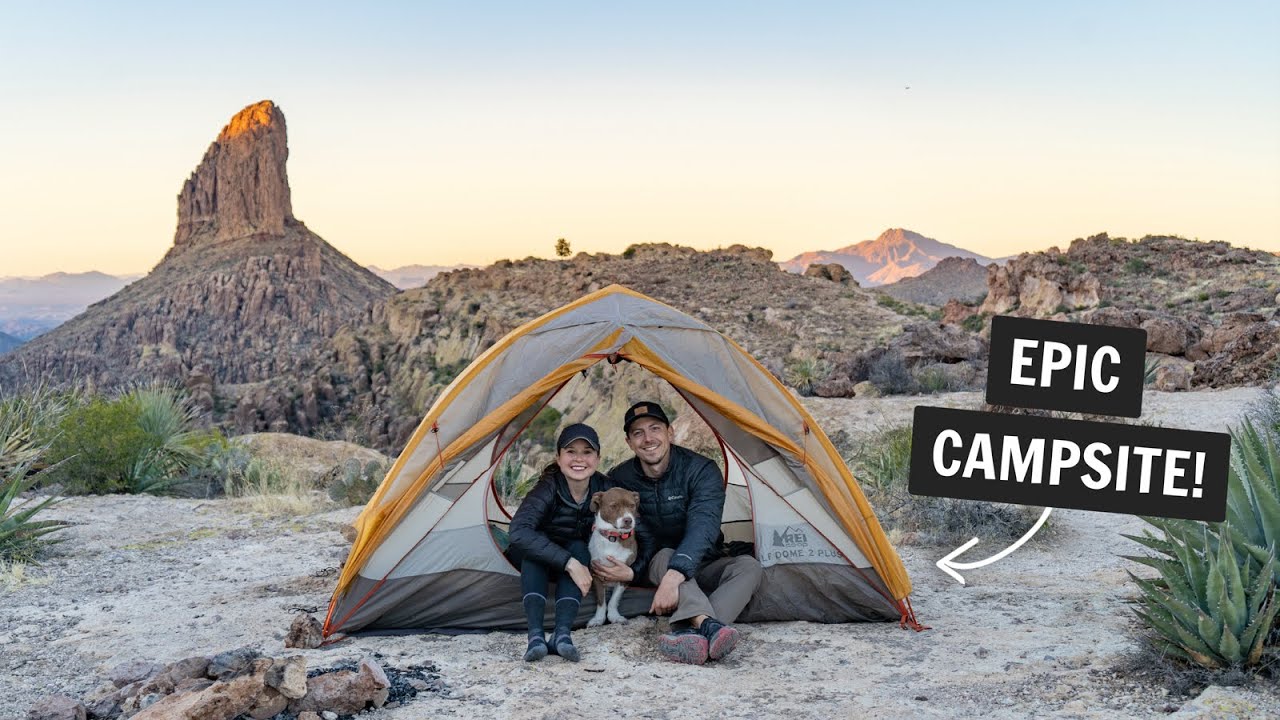 Поход в горы Суеверия недалеко от Финикса, Аризона! (Dutchman + Peralta Canyon Trail)