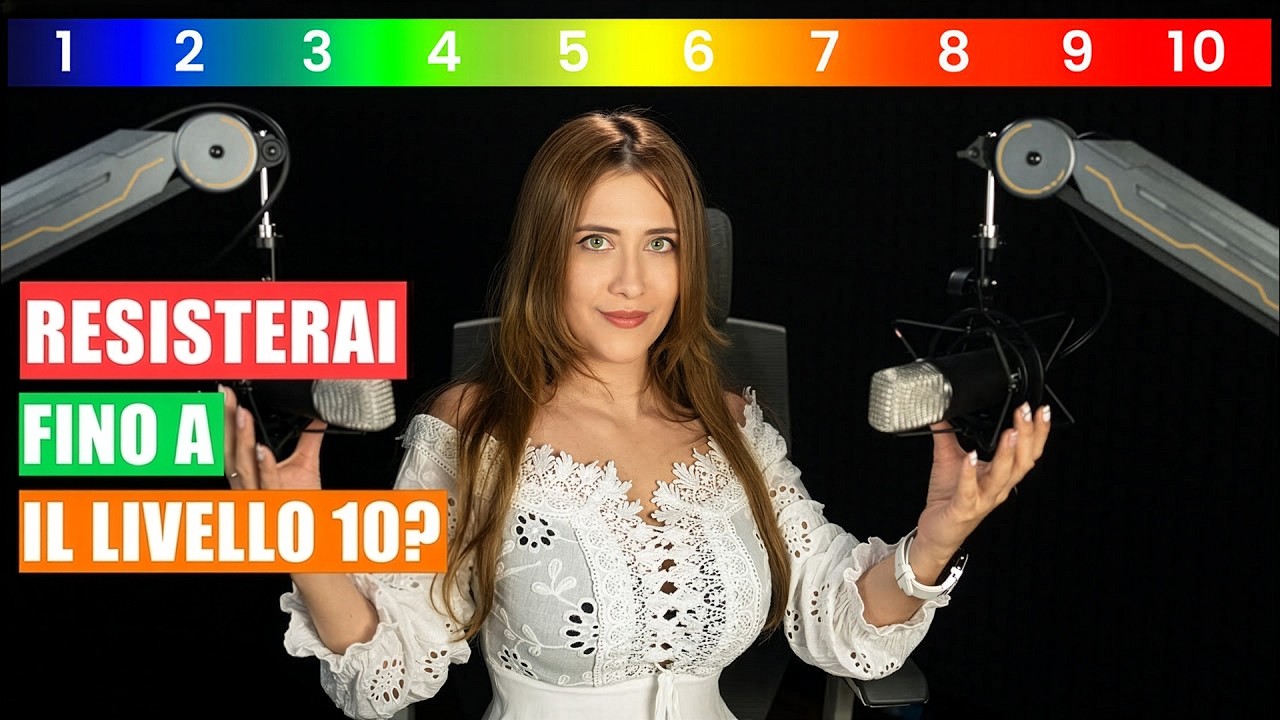 ASMR | Riuscirai ad arrivare al LIVELLO 10 senza ADDORMENTARTI? 😴| Asmr Ita