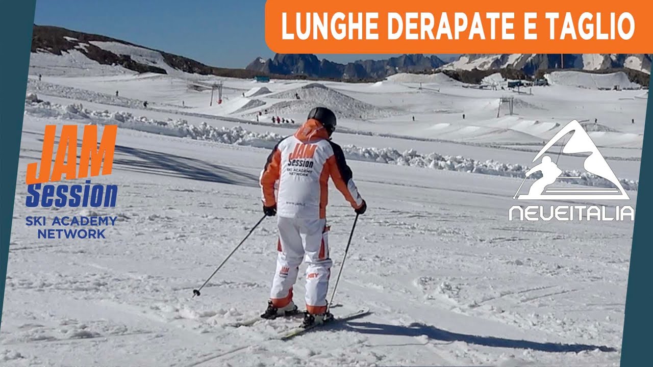 Lunghe derapate poi taglio - INT.20 - Corso di sci Intermedio