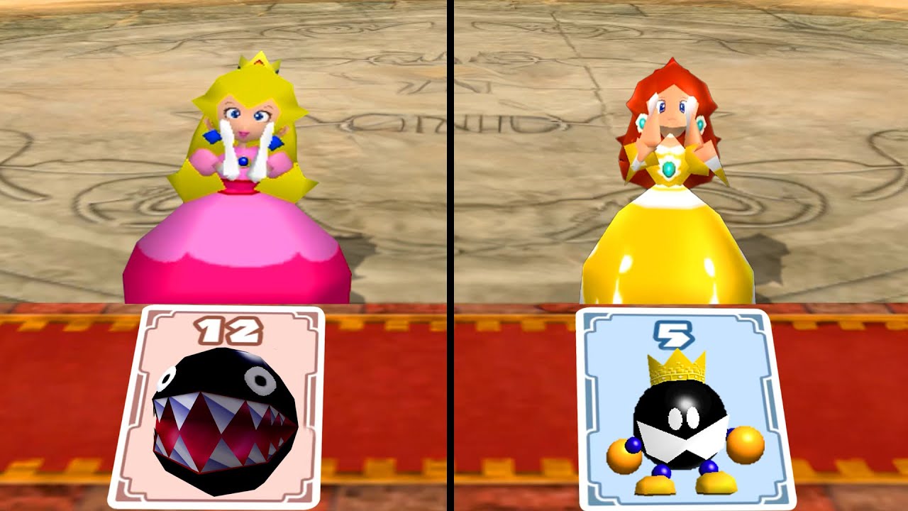 【マリオパーティシリーズ】すべての決闘ミニゲーム ピーチ姫 VS デイジー姫