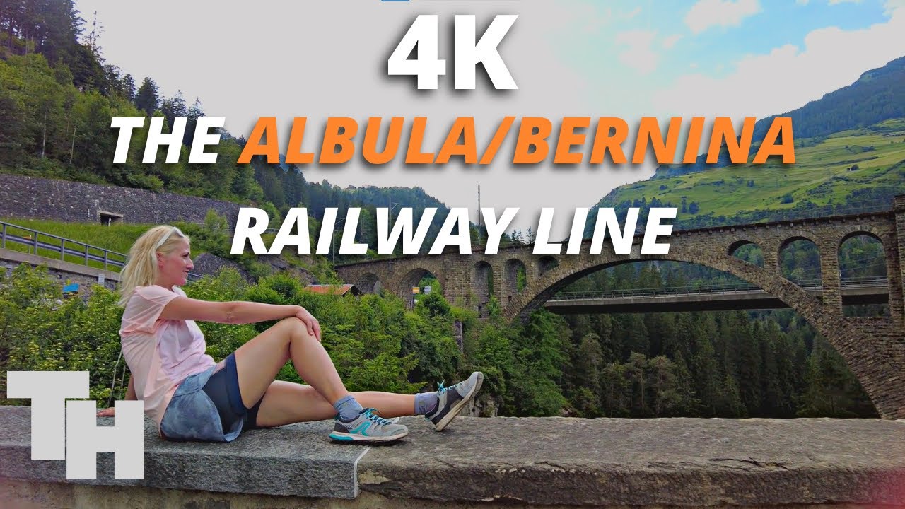The Albula/Bernina Railway Line 4K