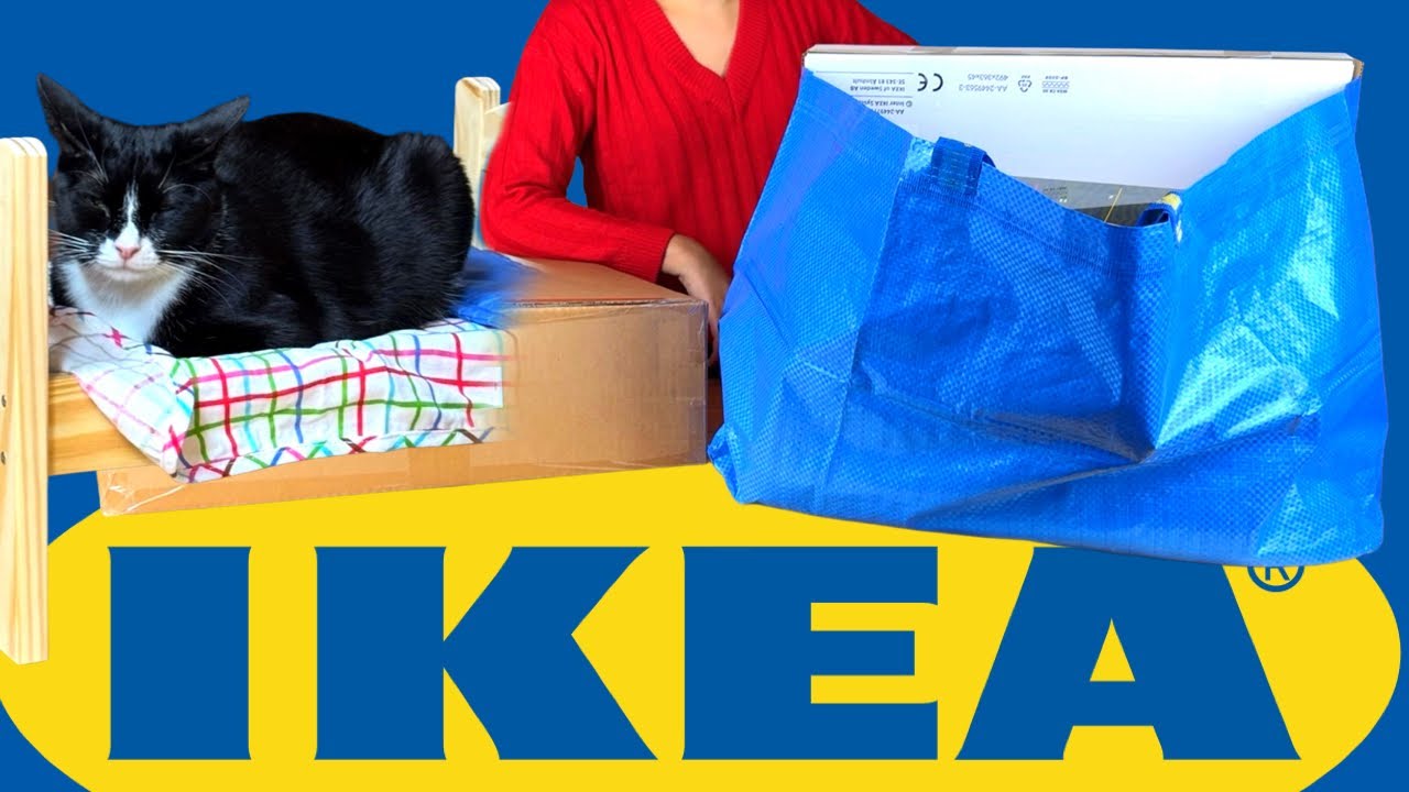 IKEA Cat Bed and Furniture Haul