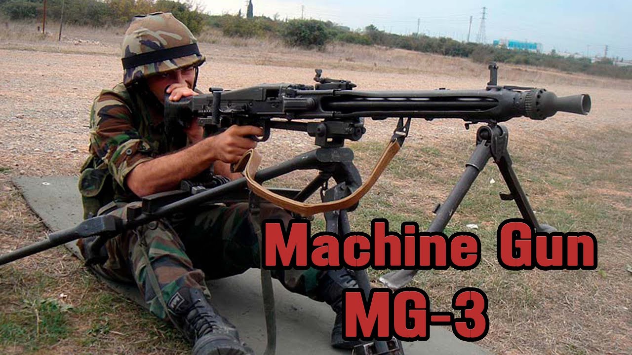 Немецкий пулемёт MG-3 || Обзор
