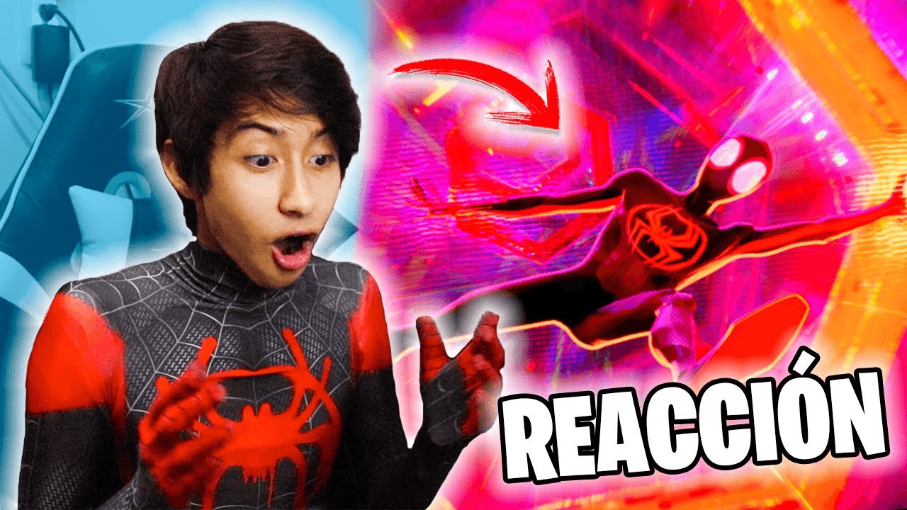 ¡REACCIONANDO AL PRIMER VISTAZO DE SPIDERMAN ACROSS THE SPIDERVERSE! - IVANSPIDEY