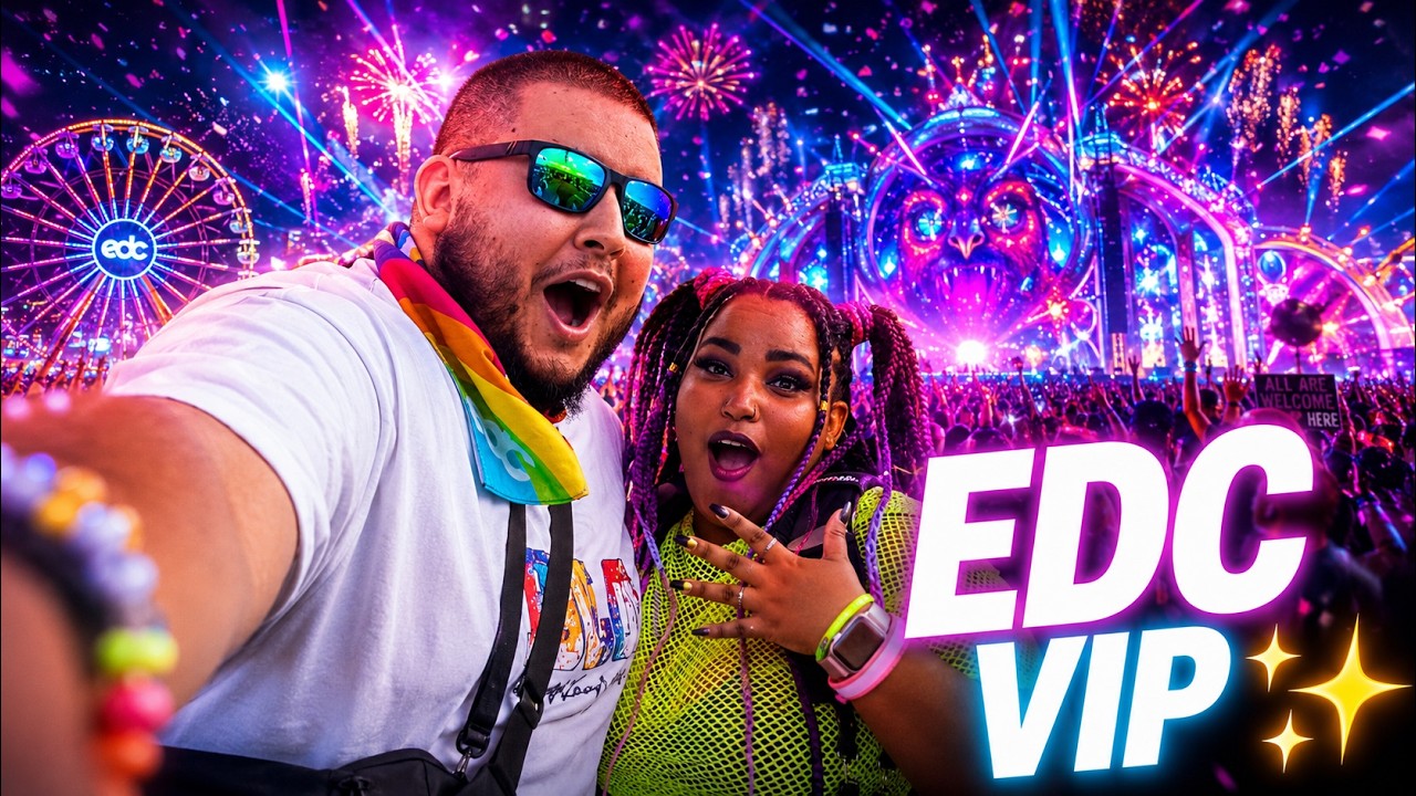 🌟 EDC VIP LAS VEGAS - Mind-Blowing 4K HDR Footage! | Part 1 Will Leave You Breathless!